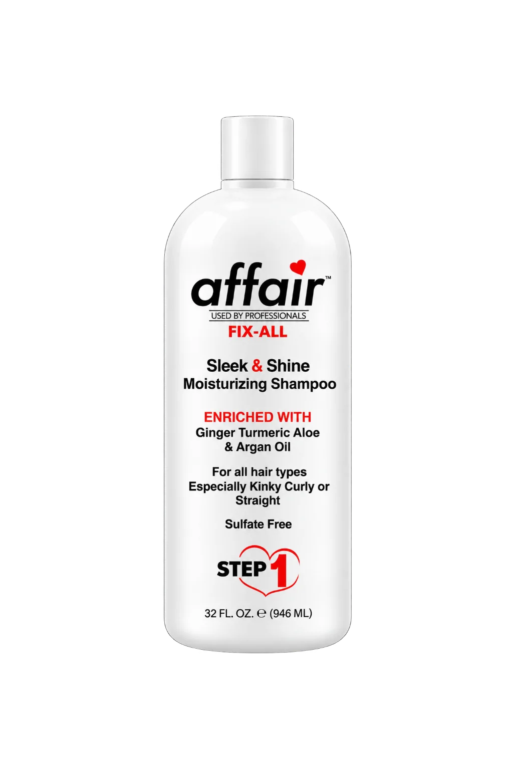 Affair Sleek & Shine Shampoo (Step 1)
