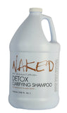naked detox clarifying shampoo gallon