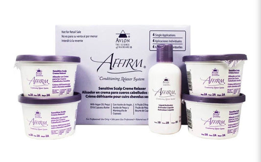 Avlon Affirm Sensitive Scalp Relaxer 4 Pak