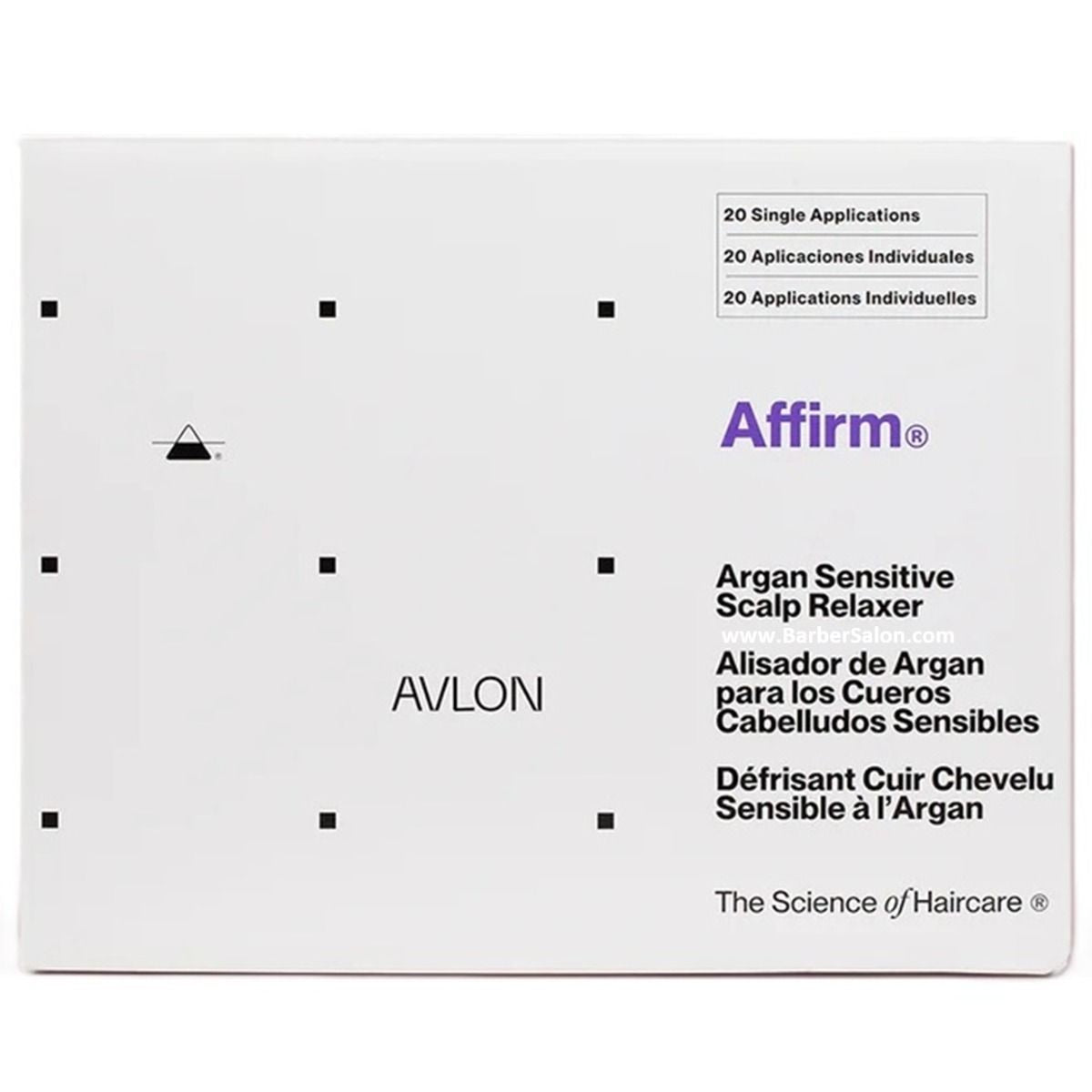 Avlon Affirm Sensitive Scalp Relaxer 20 Pack