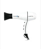 h2pro hurricane hybrid 3600 lightweight hair dryer white