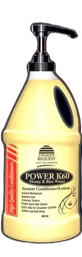 Straight Request Power K60 Gold w/ Honey & Rice Water